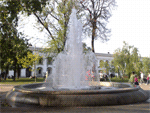 Городской фонтан на Контрактовой площади